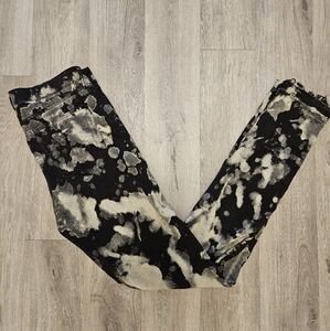 Monfrere Men's Black Greyson Knee-Rip Skinny Jeans Pants Size 33